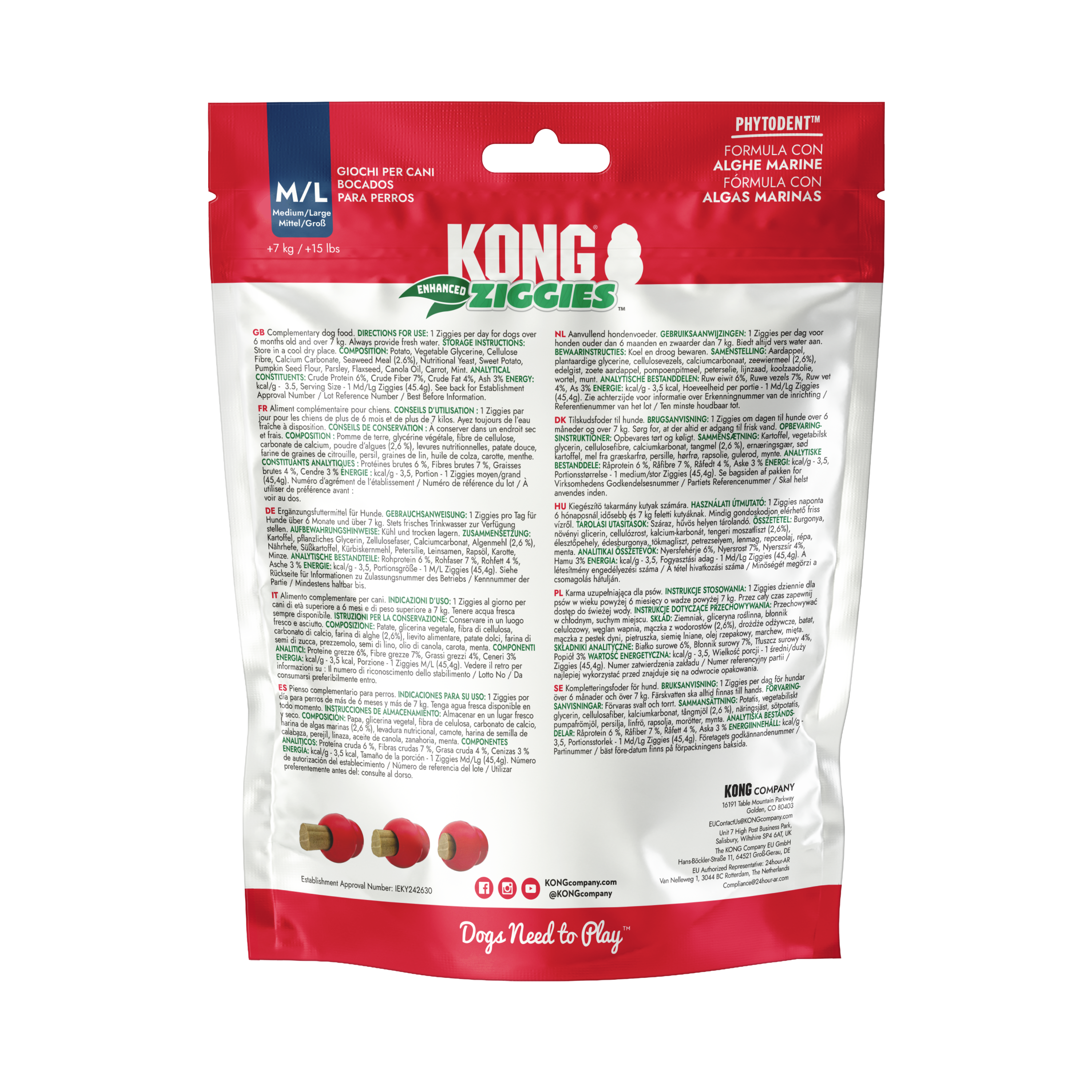 KONG ziggies
