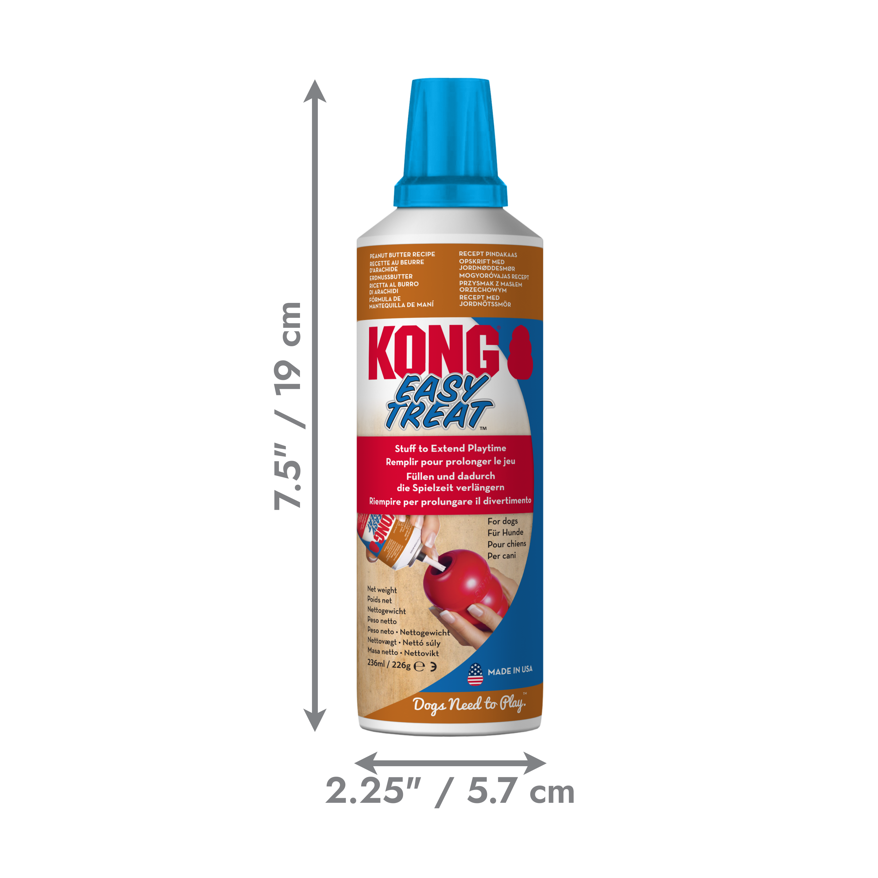 KONG easy treat pindakaas