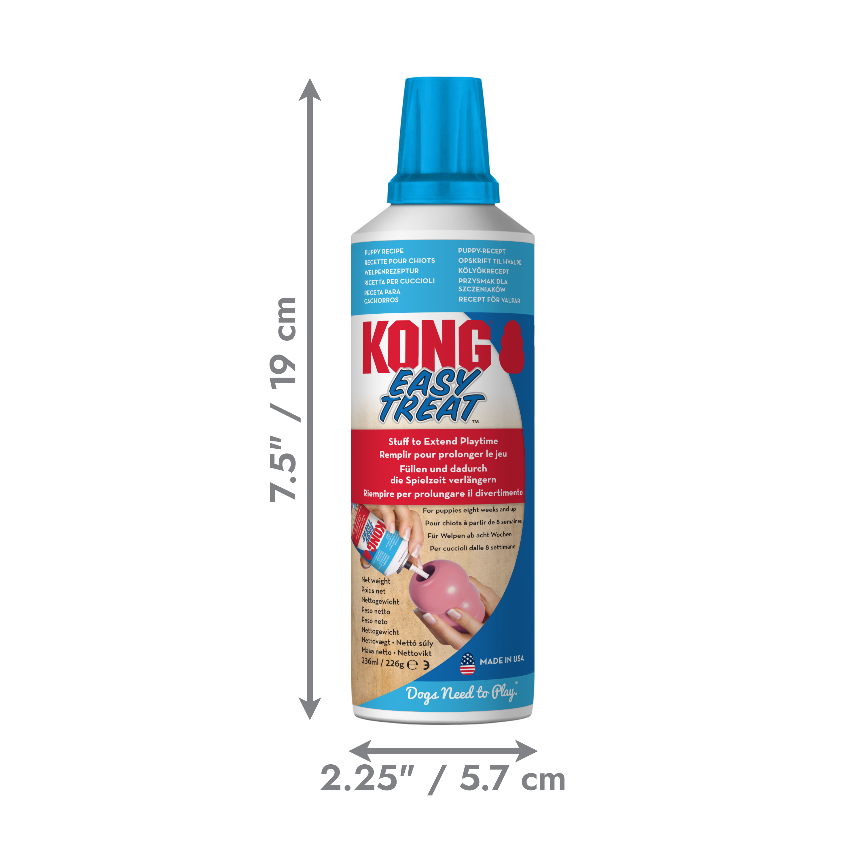 KONG easy treat puppy
